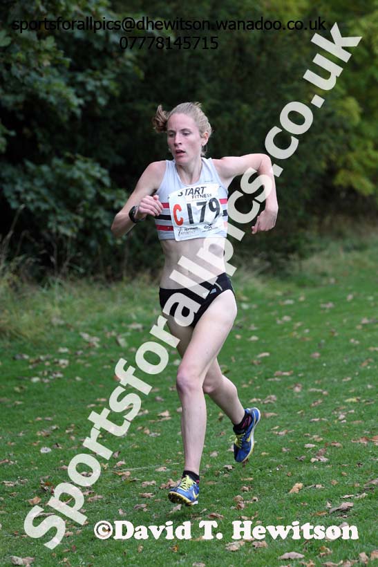 Senior womens Northern Cross Country Relays, Graves Park, Sheffield. Photo: David T. Hewitson/Sports for All Pics